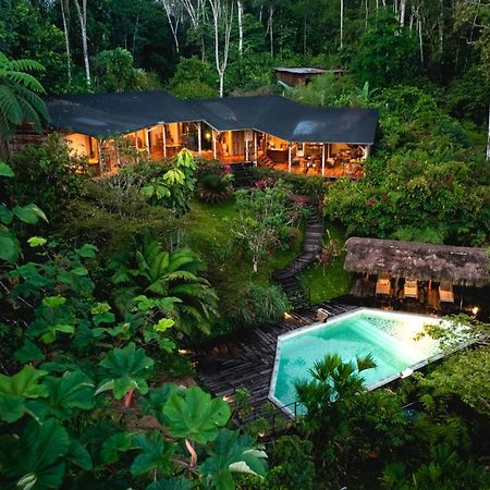 Hamadryade Lodge Puerto Misahuallí Buitenkant foto