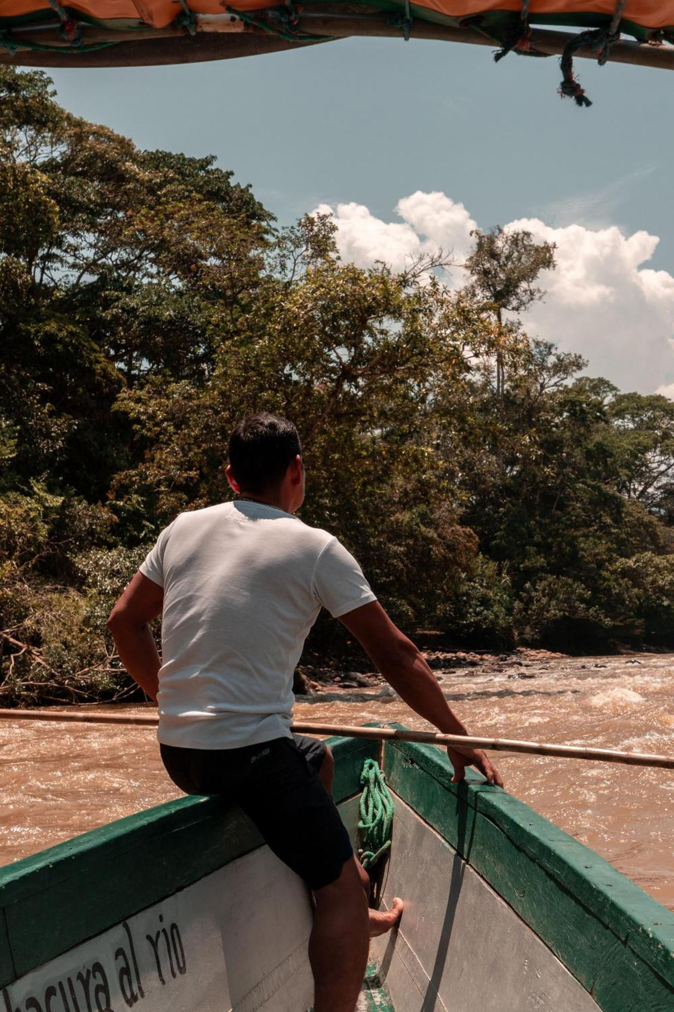 Hamadryade Lodge Puerto Misahuallí Buitenkant foto