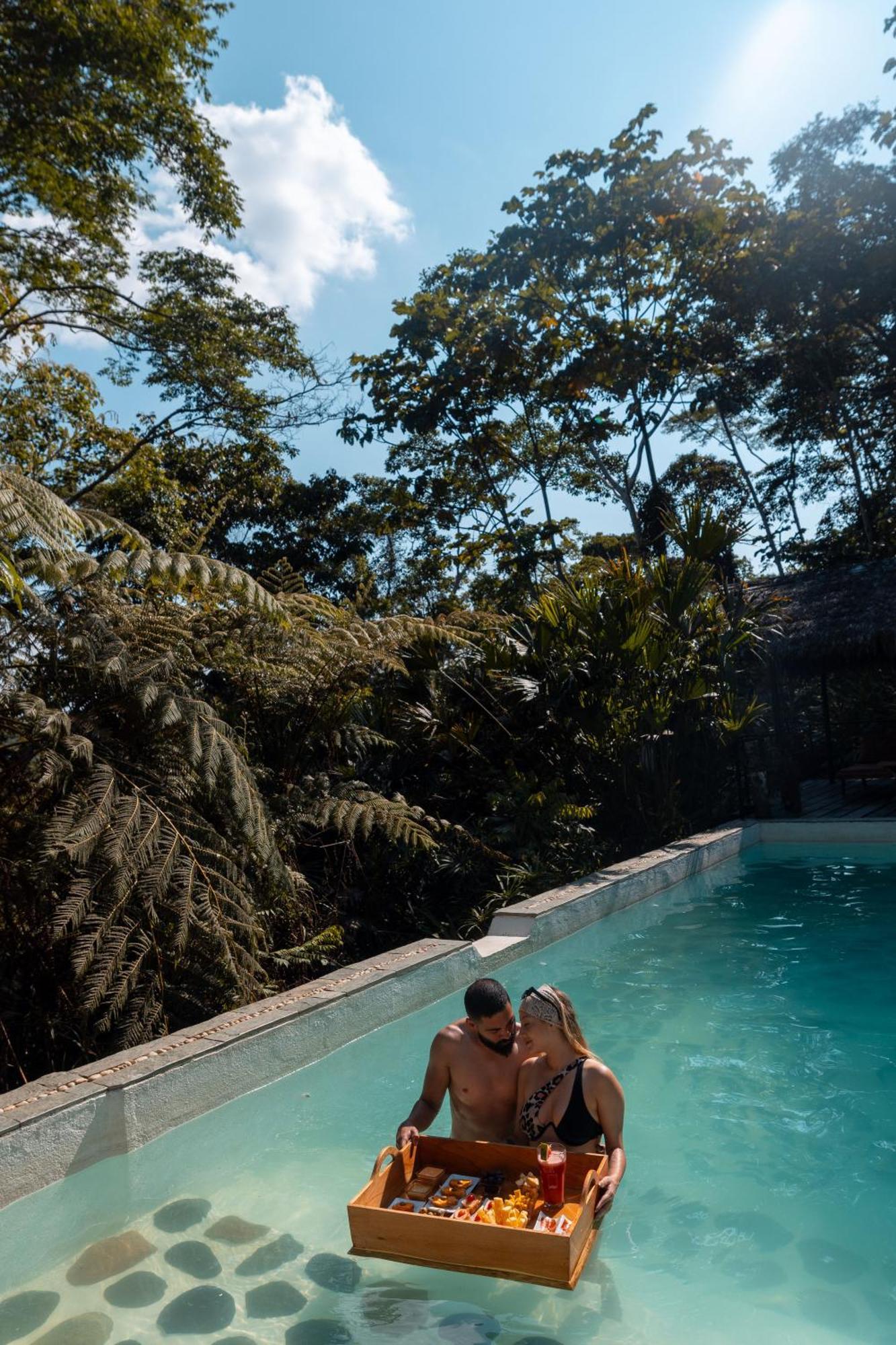 Hamadryade Lodge Puerto Misahuallí Buitenkant foto