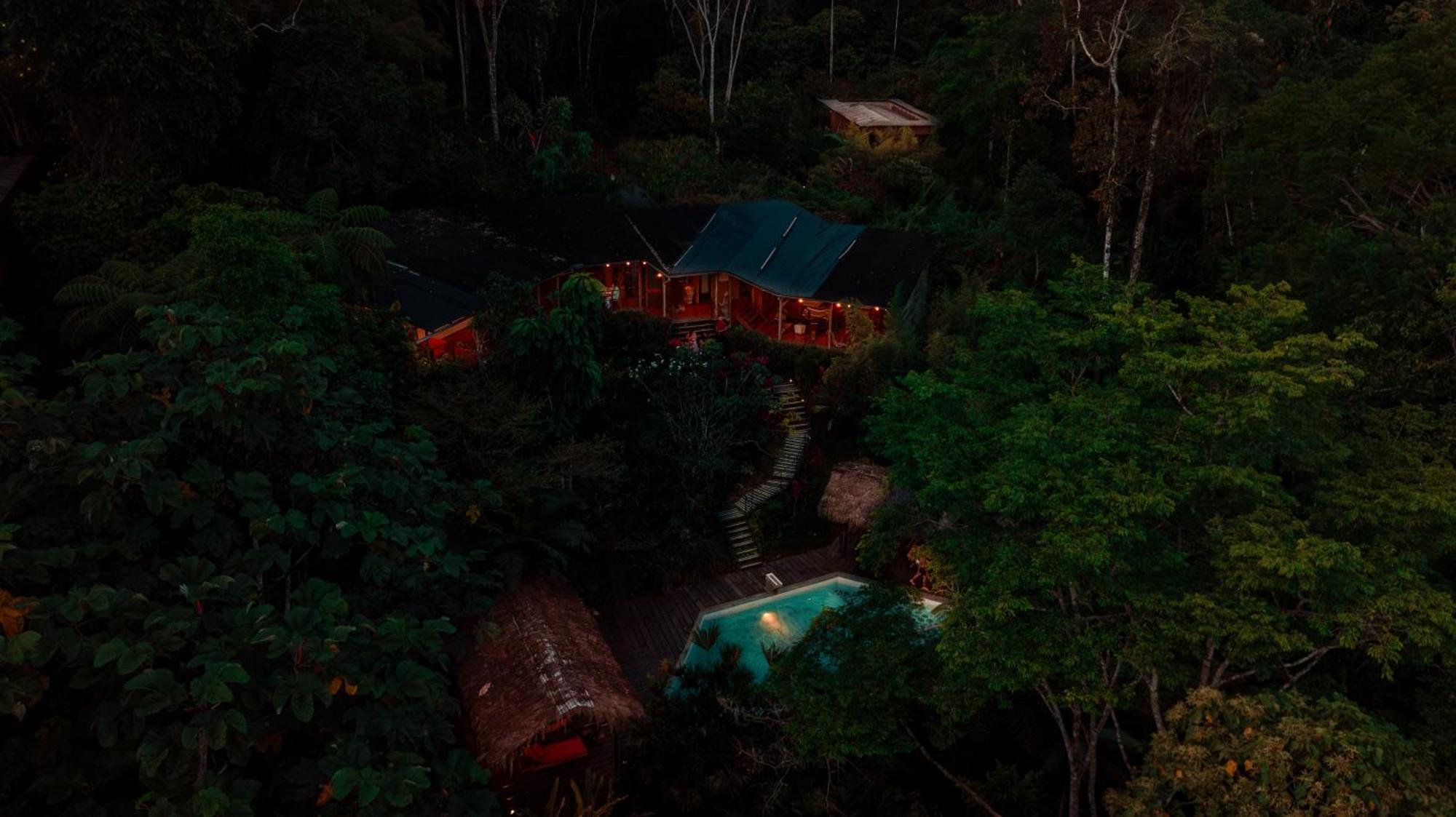 Hamadryade Lodge Puerto Misahuallí Buitenkant foto